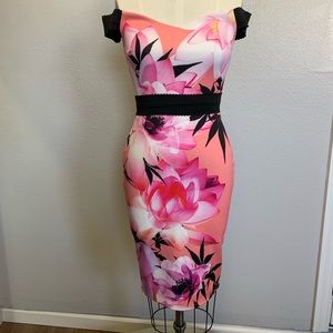 Lipsy London Floral Dress
